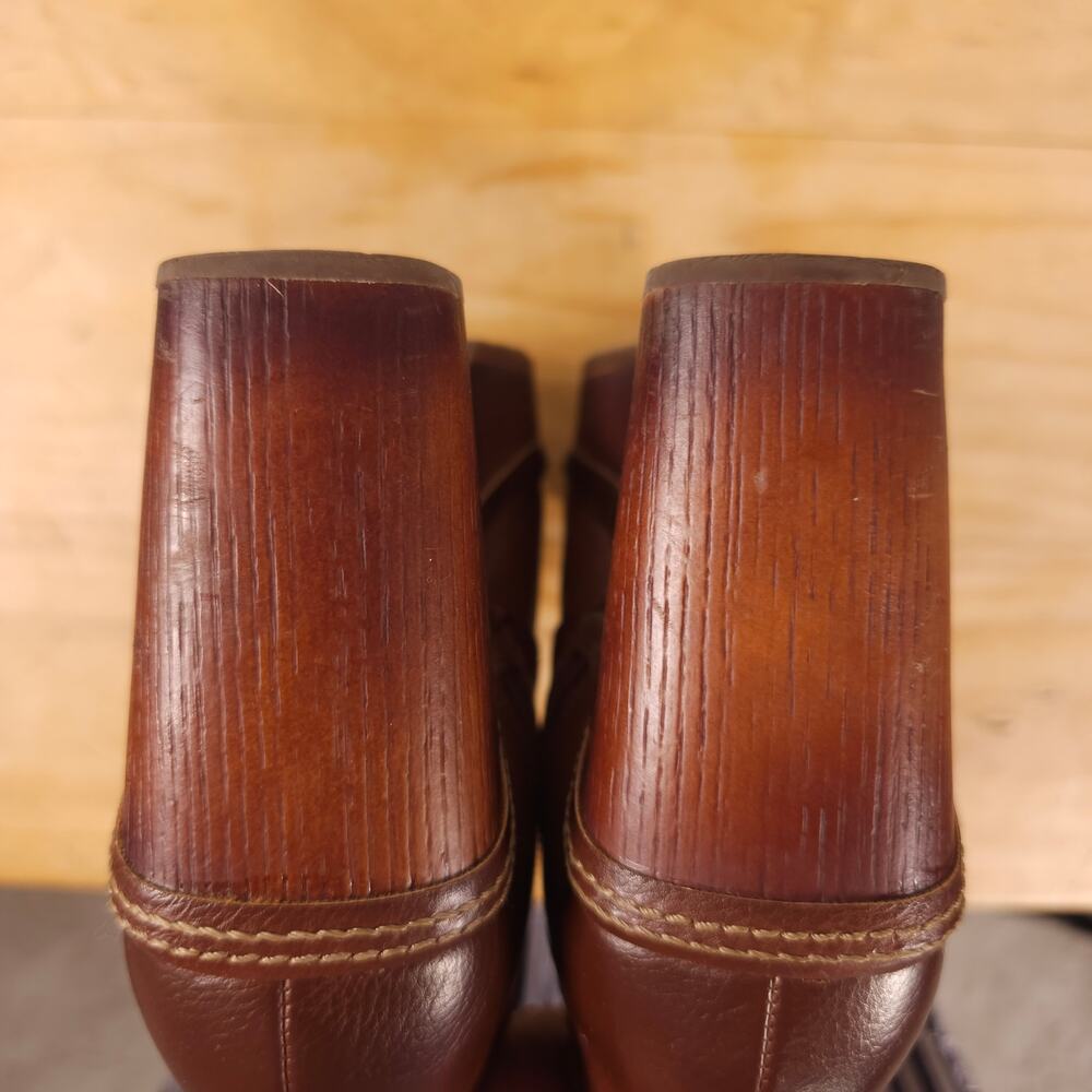 Korks Stacey Platform Ankle Boots Brown Sz 6 - Picture 9 of 11